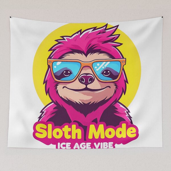 Item preview, Sloth Mode – Ice Age Vibe | Chill & Relaxed Sloth Design designed and sold by InsightA.