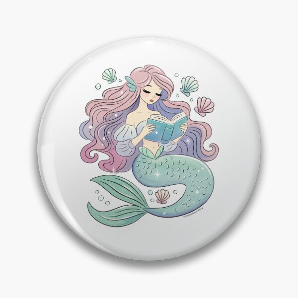 Item preview, Sirena estudiosa designed and sold by EnchantedGremlinLoot.