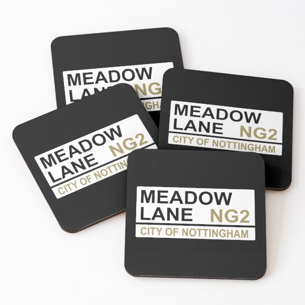 Item preview, Notts County Meadow Lane Iconic Street Sign designed and sold by DelfDesign.