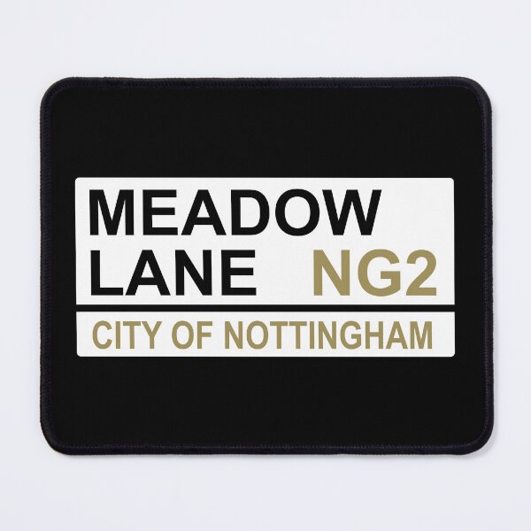 Item preview, Notts County Meadow Lane Iconic Street Sign designed and sold by DelfDesign.