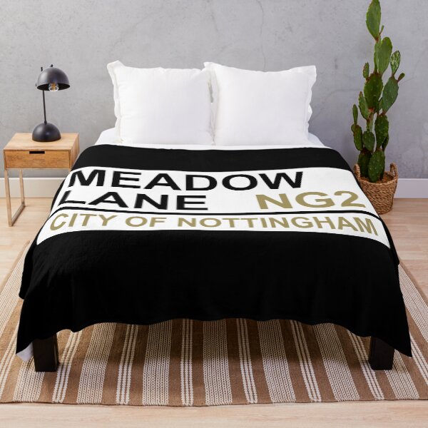 Item preview, Notts County Meadow Lane Iconic Street Sign designed and sold by DelfDesign.