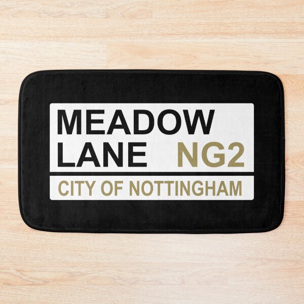 Item preview, Notts County Meadow Lane Iconic Street Sign designed and sold by DelfDesign.