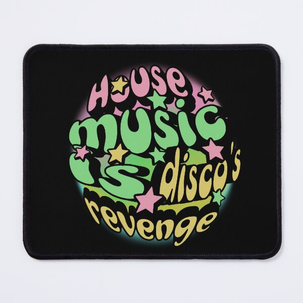 Item preview, HOUSE MUSIC - Disco's Revenge 8 (pink/green) designed and sold by Discothreadz.