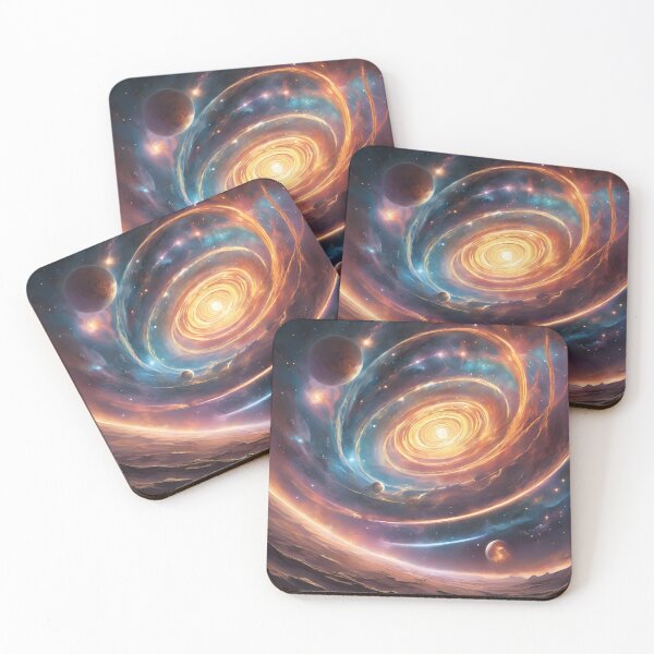 Item preview, Galactic Vortex - Cosmic Energy Spiral designed and sold by WeirdSketcher.