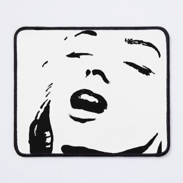 Item preview, Norma Jeane Black and White Acrylic  designed and sold by Chad's Fresh Art.