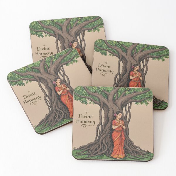 Item preview, Divine Harmony - Woman Tree designed and sold by naveen-bisht.
