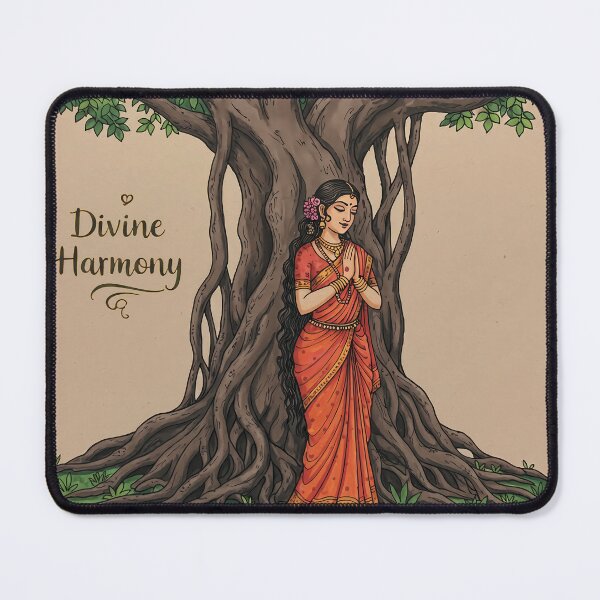 Item preview, Divine Harmony - Woman Tree designed and sold by naveen-bisht.