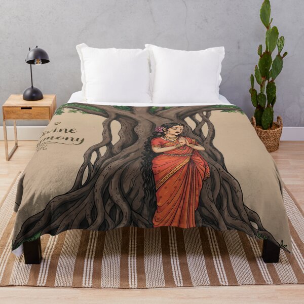 Item preview, Divine Harmony - Woman Tree designed and sold by naveen-bisht.