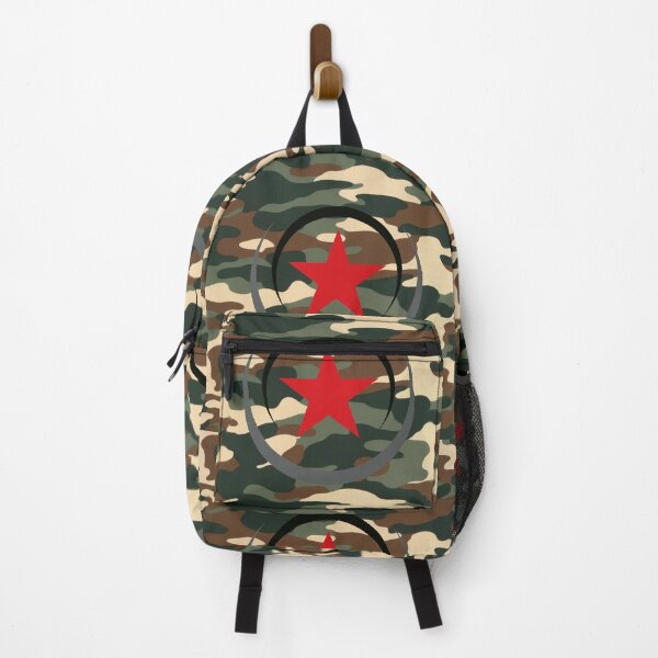 Item preview, camouflage Red Star Military Camo All-Over-Print designed and sold by FroggyFly Designs.