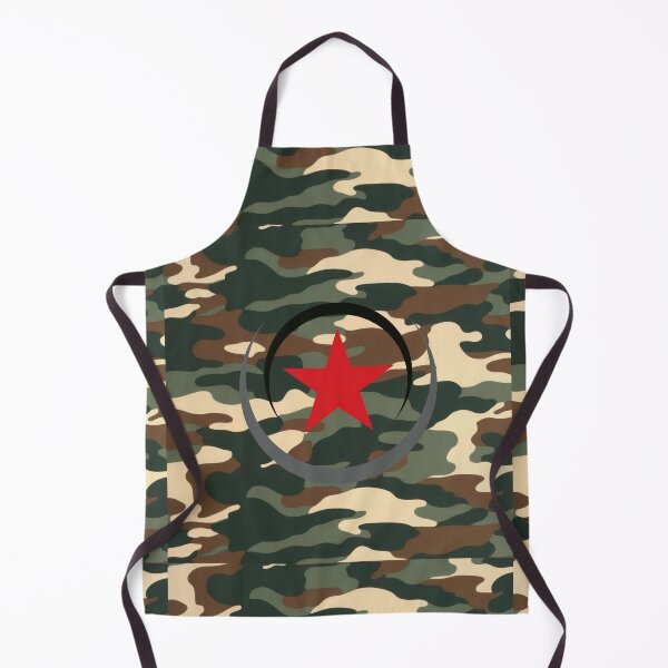 Item preview, camouflage Red Star Military Camo All-Over-Print designed and sold by FroggyFly Designs.
