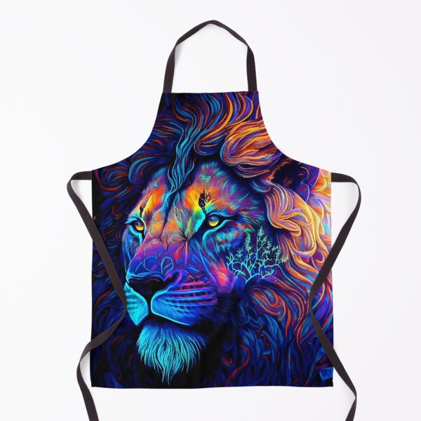 Aperçu de l'œuvre Lion Strokes créée et vendue par ViaARTfactory.