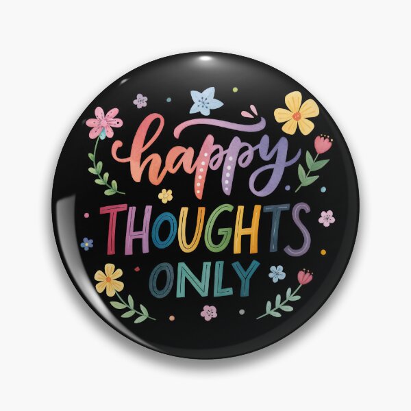 Item preview, Happy thoughts only designed and sold by nimmitrends.