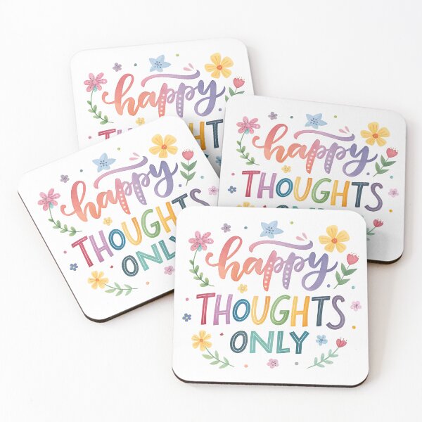 Item preview, Happy thoughts only designed and sold by nimmitrends.
