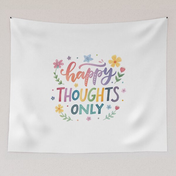 Item preview, Happy thoughts only designed and sold by nimmitrends.