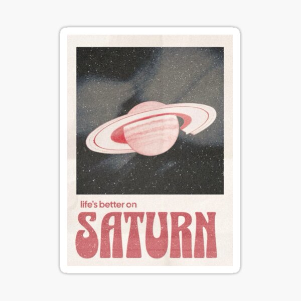 Artikel-Vorschau von Das Leben ist besser auf dem Saturn, designt und verkauft von Anavrisss.
