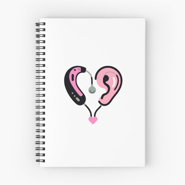 Item preview, Hearing Aid Heart with Ear designed and sold by queenzoid.