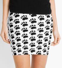 Pawprint Mini Skirt