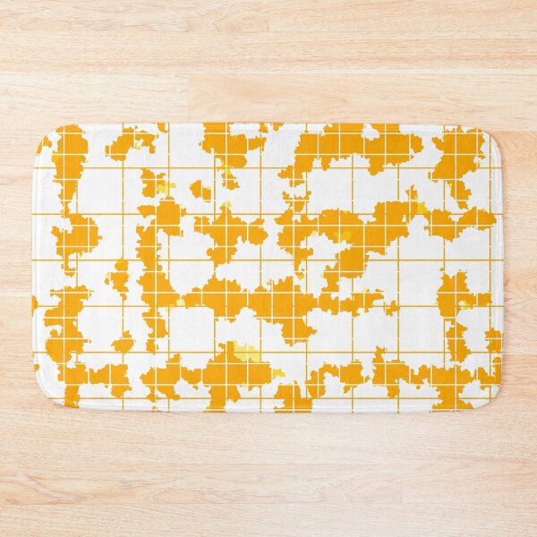 Item preview, Yellow White Irregular Abstract Pattern Design  designed and sold by PatternTitan.