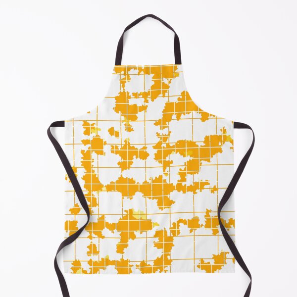 Item preview, Yellow White Irregular Abstract Pattern Design  designed and sold by PatternTitan.