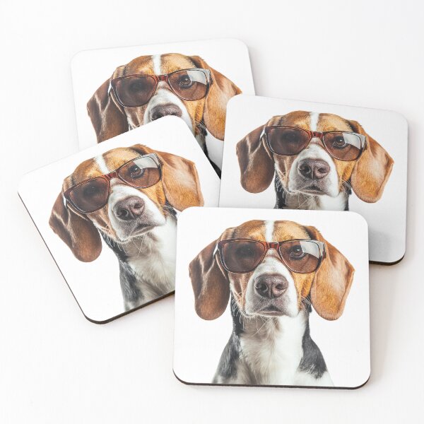 Item preview, Funny cool American Foxhound Dog wearing sunglasses designed and sold by LazyOwlStore.