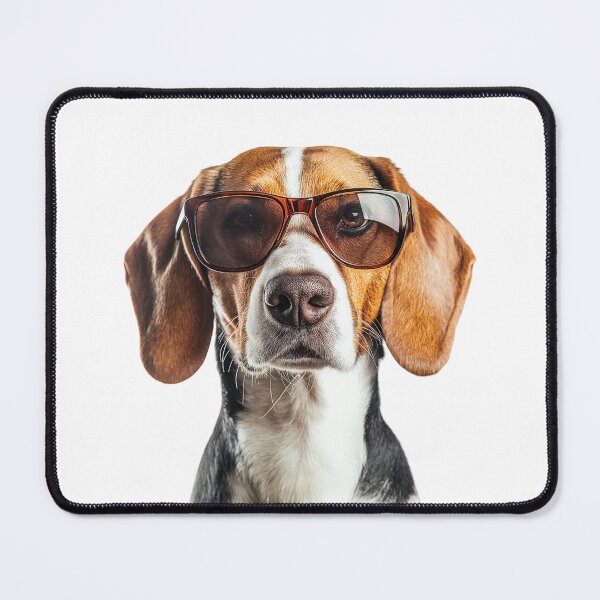 Item preview, Funny cool American Foxhound Dog wearing sunglasses designed and sold by LazyOwlStore.