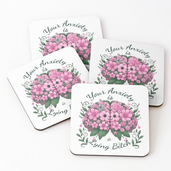 Item preview, Ptsd Awareness - Your Anxiety Is A Lying Bitch designed and sold by queenzoid.