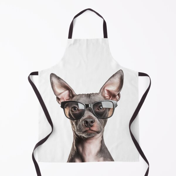 Item preview, Funny cool American hairless terrier Dog wearing sunglasses designed and sold by LazyOwlStore.