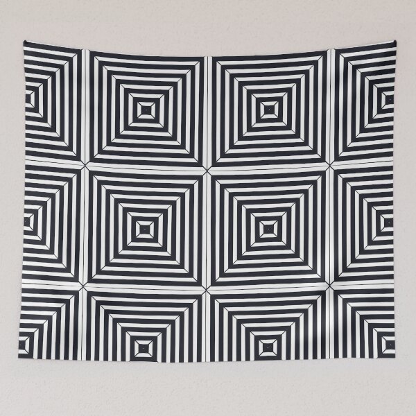 Item preview, Hexagonal Illusion designed and sold by Zilpa’s Prints.