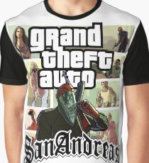GTA SAN ANDREAS Graphic T-Shirt
