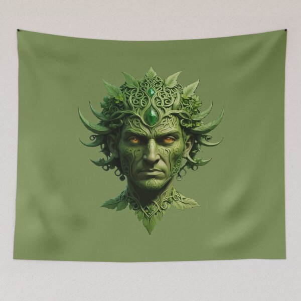 Item preview, Neopagan Jack in the Green Wild Man designed and sold by taiche.