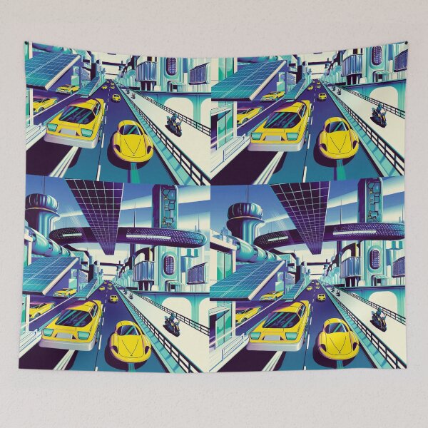 Item preview, The Amazing Yellow Car of the Future designed and sold by Tonphiarts.