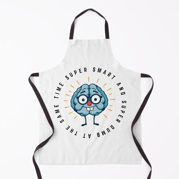 Item preview, "Super Smart And Super Dumb At The Same Time" - Brainy designed and sold by RisenAgain - Quantum BrainGlitch | Designs.