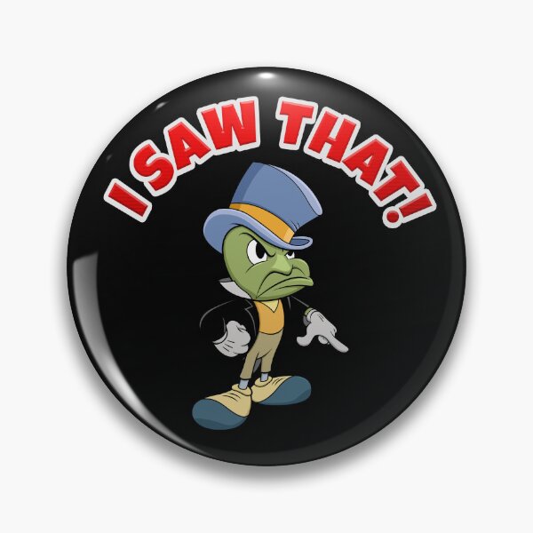 Item preview, Classic Jiminy Fukit I SAW THAT! designed and sold by Cartoon Capo's Emporium.