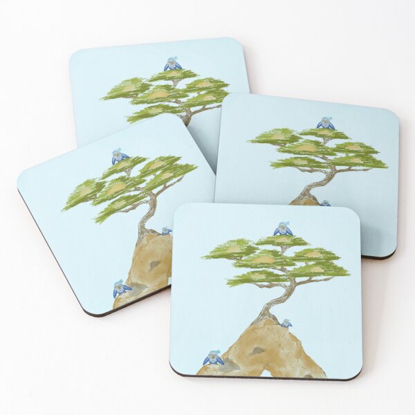 Item preview, Unique tree house and adorable birds S10 designed and sold by greenPQBstudio.
