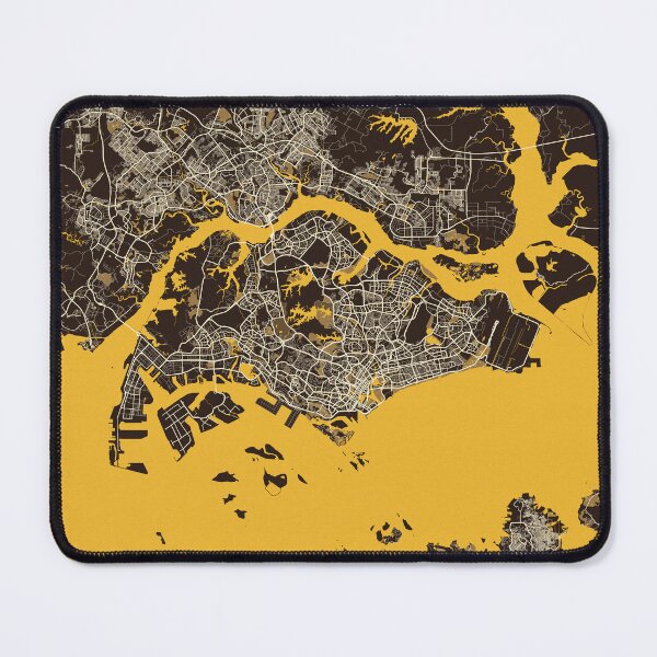 Item preview, Singapore City Map - Pastel designed and sold by deMAP.