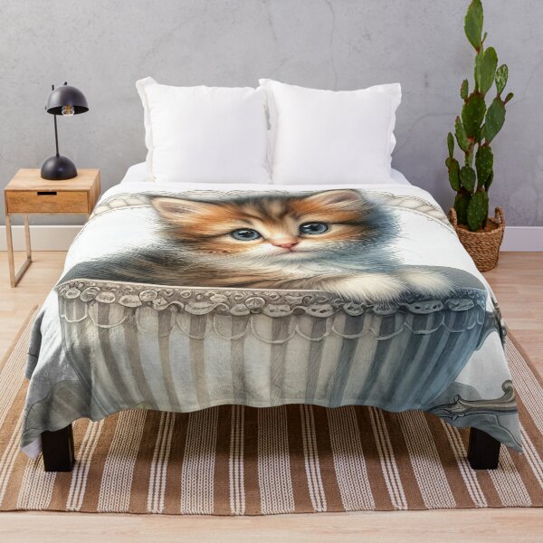 Item preview, Kitten in a Cup designed and sold by ViaARTfactory.