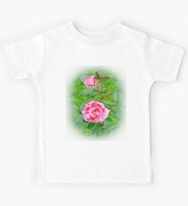 Rose Bush Blooming #8 Kids Tee