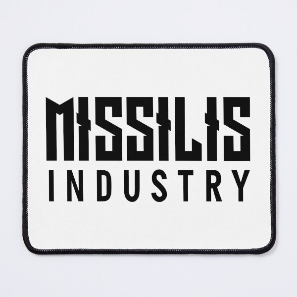 Item preview, Missilis Industry - black logo designed and sold by supanerd01.