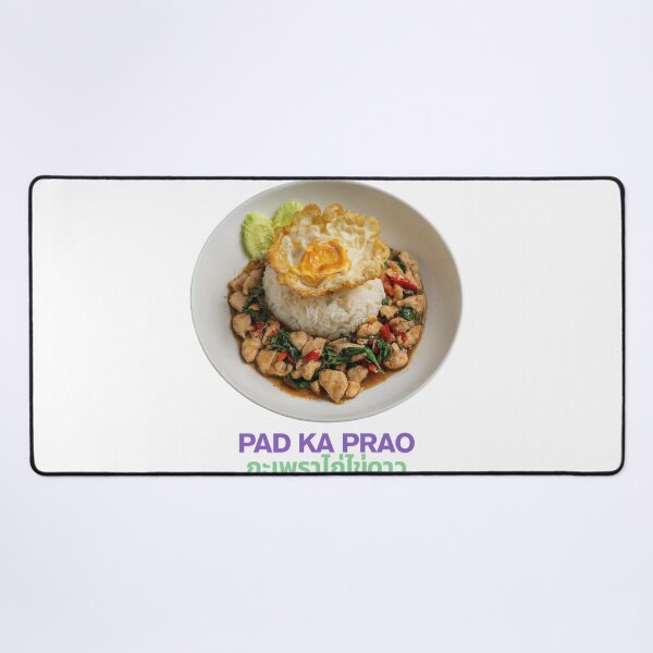 Item preview, "PAD KA PRAO" THE MOST DELICIOUS MENU THAT THAI PEOPLE ORDER MOST OFTEN. designed and sold by snapacrab.