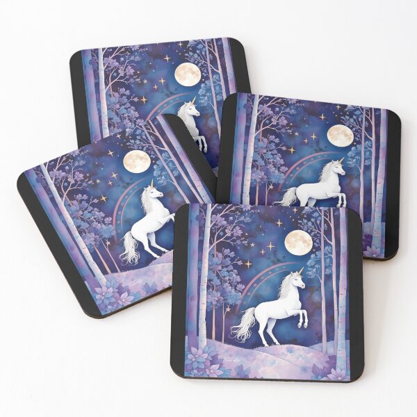 Item preview, Unicorns Of The Lilac Wood IX designed and sold by Spellhorn13.