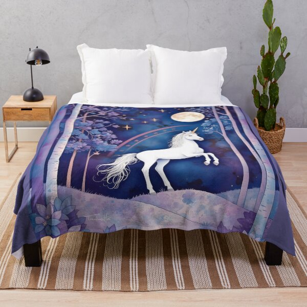 Item preview, Unicorns Of The Lilac Wood IX designed and sold by Spellhorn13.