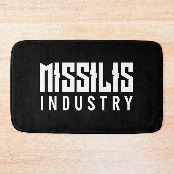 Item preview, Missilis Industry - white logo designed and sold by supanerd01.