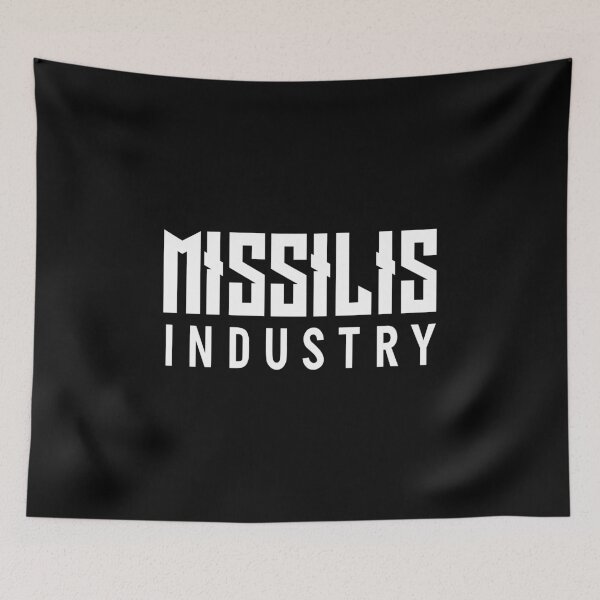 Item preview, Missilis Industry - white logo designed and sold by supanerd01.