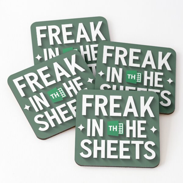 Item preview, Excel Lover’s Humor – Freak in the Sheets designed and sold by InnovateSpot.