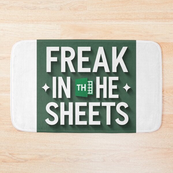 Item preview, Excel Lover’s Humor – Freak in the Sheets designed and sold by InnovateSpot.