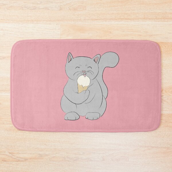 Item preview, Cat Eating Ice Cream designed and sold by HugSomeNettles.