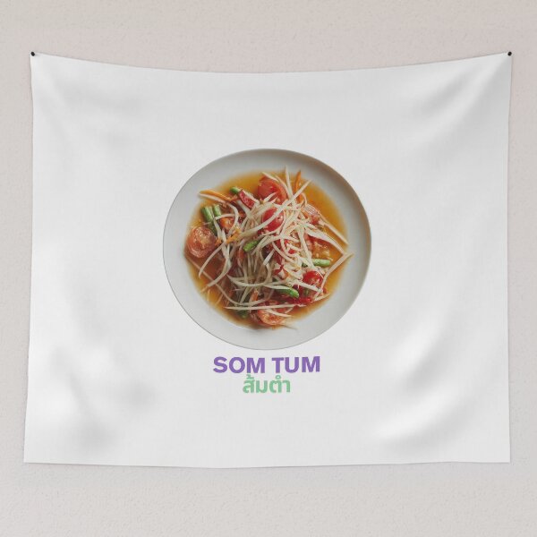 Item preview, "SOM TUM" THE MOST DELICIOUS MENU THAT THAI PEOPLE ORDER MOST OFTEN. designed and sold by snapacrab.