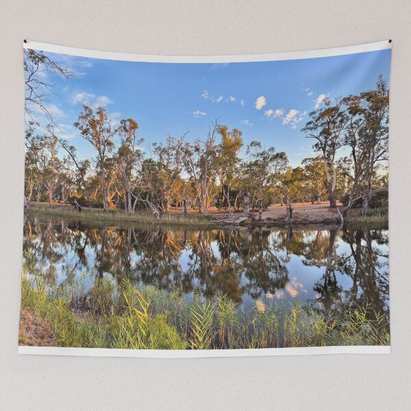 Item preview, Wimmera River reflections, Dimboola, Victoria, Australia designed and sold by FranWest.