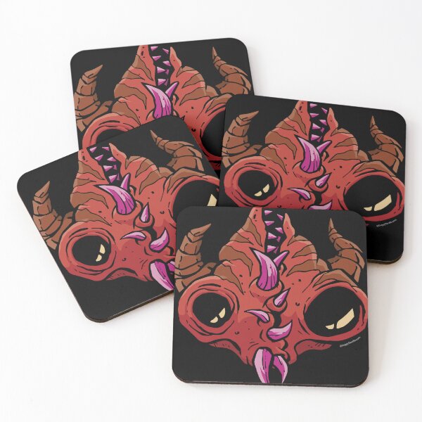Item preview, Up Horns Eye Monster designed and sold by doggydoodle.