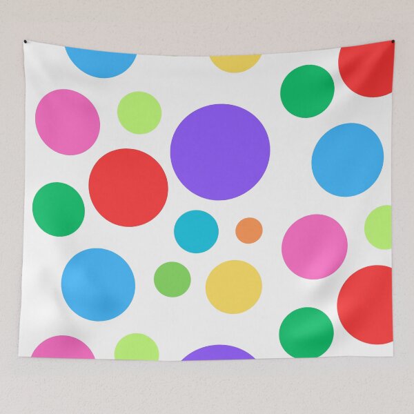 Item preview, Random Multicoloured Polka Dots, Spots, Circle, Round  designed and sold by AASparksDesigns.